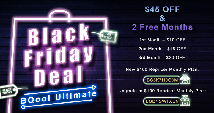 Black Friday Flyer with Neon Lights